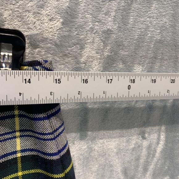 J McLaughlin Women's Skirt 4 Pencil Mini 100% Wool Plaid Academia Preppy Y2K - Picture 7 of 9